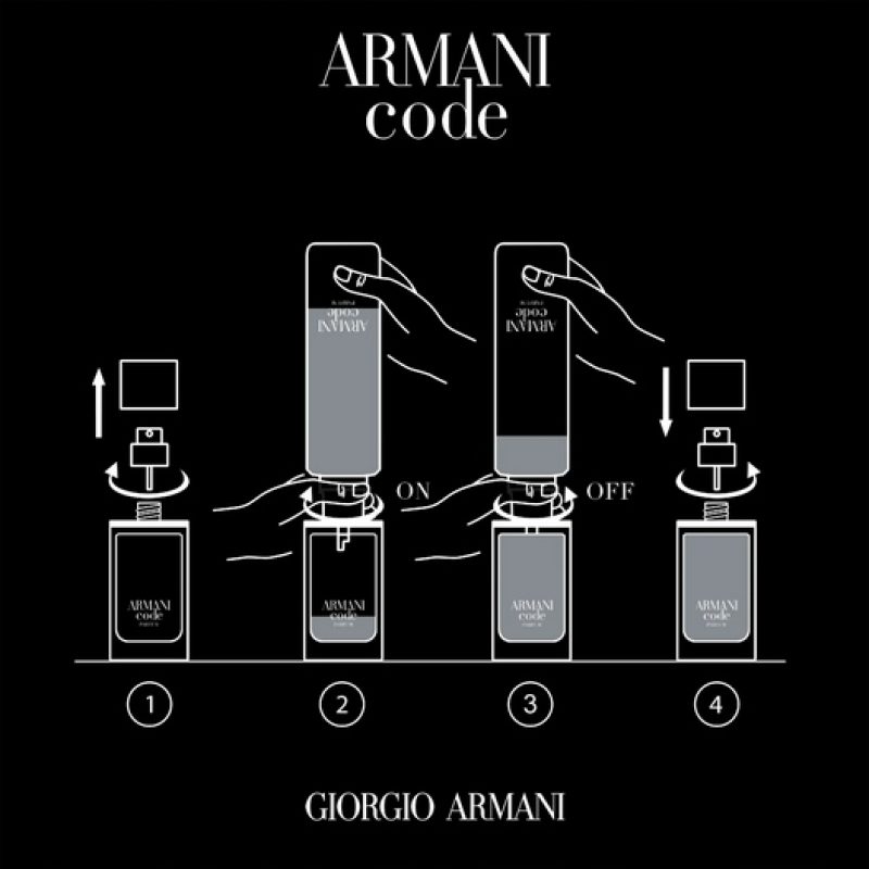 GIORGIO ARMANI Code woda toaletowa napełnienie refill 150 ml - obrazek 4